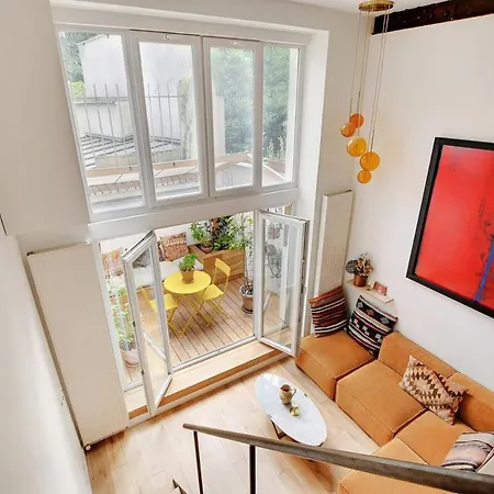 Bright Loft With Terrace - Belleville *