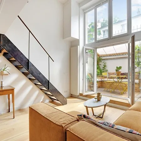 Bright Loft With Terrace - Belleville *