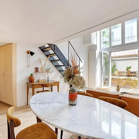 Апартаменты Bright Loft With Terrace - Belleville *